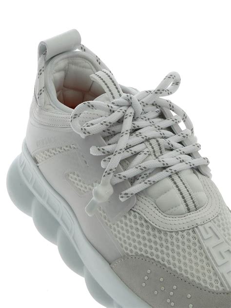 versace chain ai piedi bianche|Versace Chain Reaction White (Women's) .